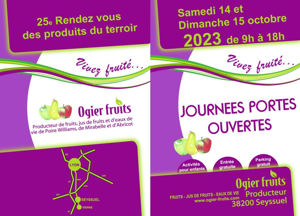 porte ouvertes ogier fruits 2023