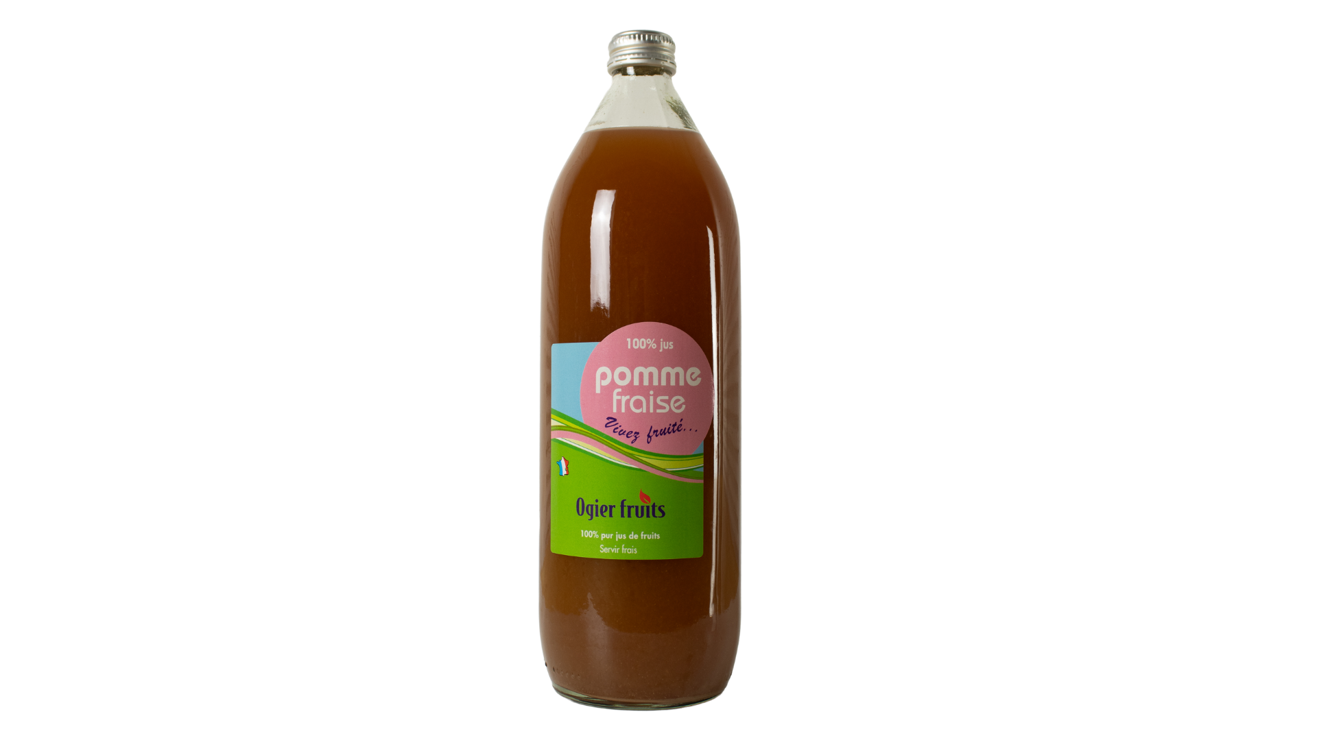 jus de pomme fraise ogier fruits