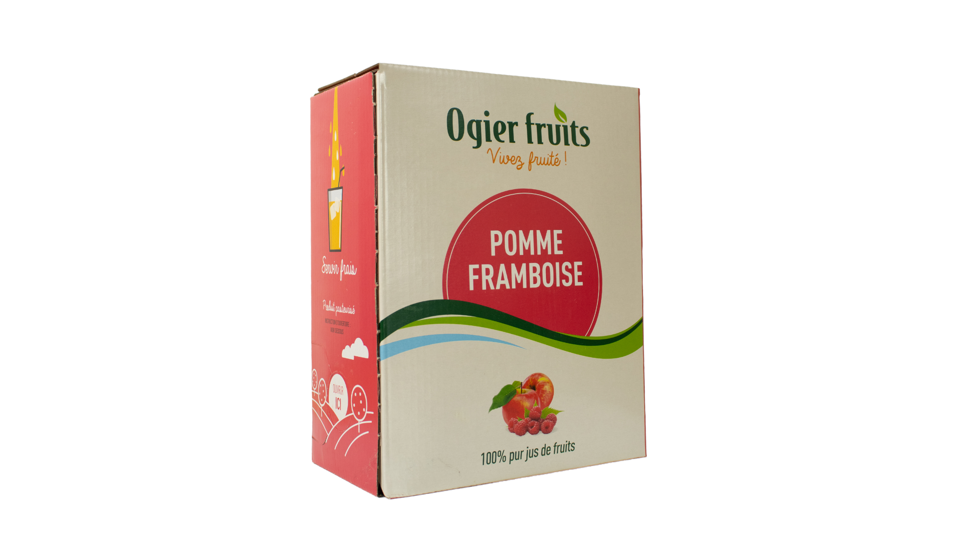 BIB pomme framboise ogier fruits