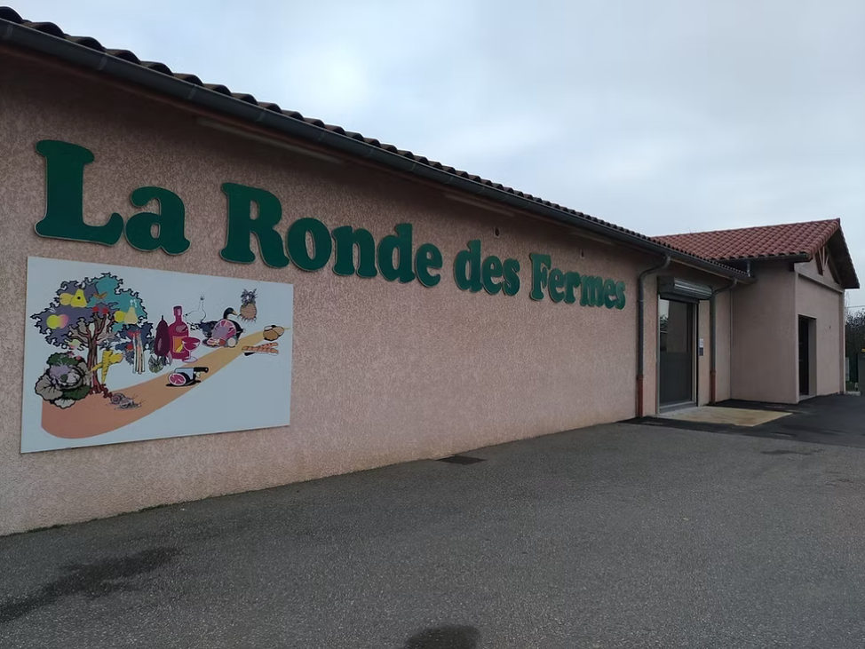 La ronde des fermes Devanture du magasin de producteurs La ronde des fermes